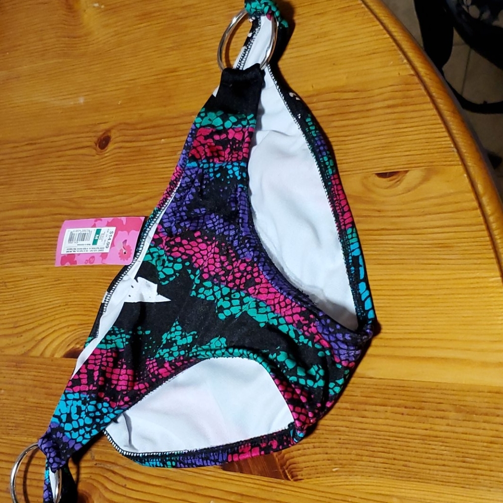 Xhilararion colorful swim bottoms size M